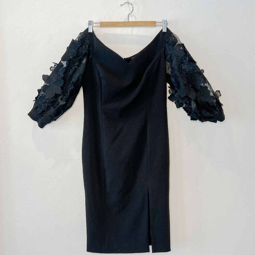 Size 4 Alberto Makali Formal Midi Dress